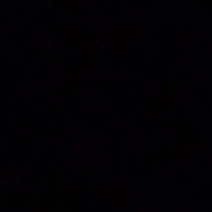 A black square.